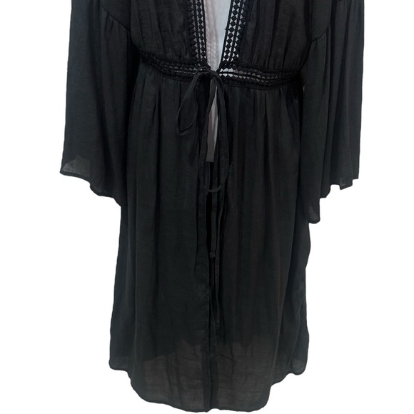 L.I.F.E. Y2K Fairygoth Whimsical Maxi Sheer Lightweight Cardigan L - Picture 4 of 10